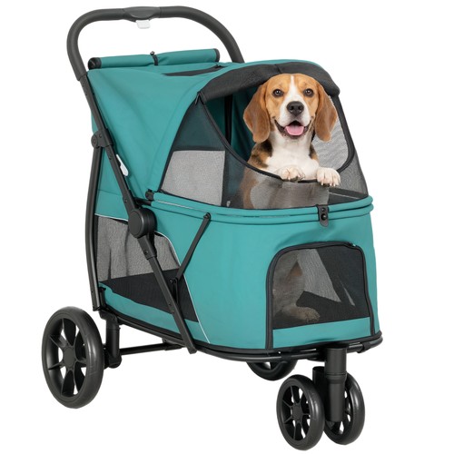 Wheel pet stroller dog - 3,