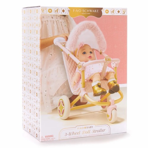 Fao schwarz baby wheel doll - 3-wheel,